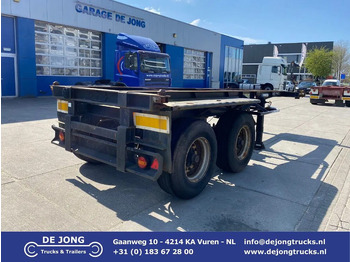 Containertransporter/ Wissellaadbak oplegger VAN HOOL 20'