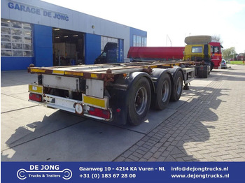 Containertransporter/ Wissellaadbak oplegger VAN HOOL 20'/30'