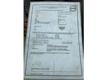 Rupsgraafmachine Volvo EW 220 E TUNNEL: afbeelding 5