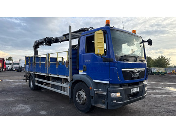 Vrachtwagen met open laadbak MAN TGM 18.250