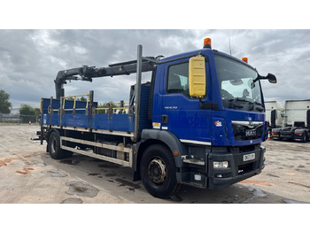 Vrachtwagen met open laadbak MAN TGM 18.250