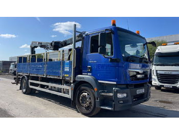 Vrachtwagen met open laadbak MAN TGM 18.250