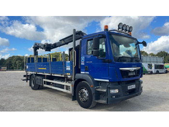 Vrachtwagen met open laadbak MAN TGM 18.250