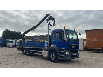 Vrachtwagen met open laadbak MAN TGS 26.360