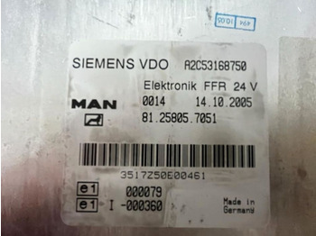 ECU voor Vrachtwagen MAN SIEMENS VDO ELEKTRONIK FFR Steuergerät 81.25805.7051: afbeelding 2