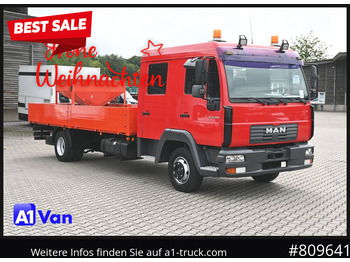 Bestelwagen met open laadbak MAN