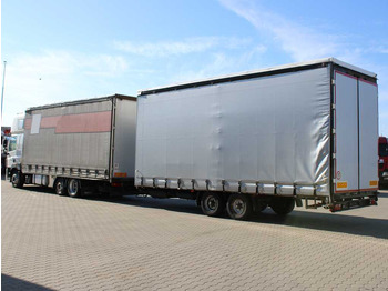 Schuifzeilen vrachtwagen DAF CF 85.460, 6X2, INDEPENDENT AIR CONDITIONING + FLIEGL TPS 100 (2003): afbeelding 5