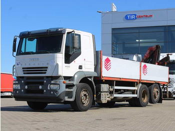 Vrachtwagen met open laadbak IVECO Stralis 400
