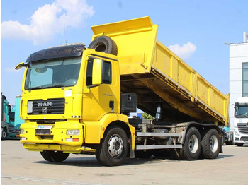 Kipper vrachtwagen MAN TGM