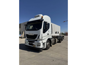 Containertransporter/ Wissellaadbak vrachtwagen IVECO Stralis