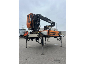 Containertransporter/ Wissellaadbak aanhangwagen Plateau-Wechselpritsche mit Loglift 140S inkl. Rotator und Greifer: afbeelding 4