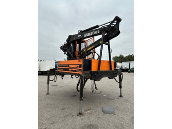 Containertransporter/ Wissellaadbak aanhangwagen Plateau-Wechselpritsche mit Loglift 140S inkl. Rotator und Greifer: afbeelding 3