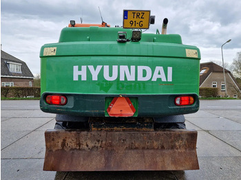 Mobiele graafmachine Hyundai Robex 160W-9A met 6-cilinder Cummins motor: afbeelding 3