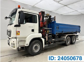 Kipper vrachtwagen MAN TGS 26.400