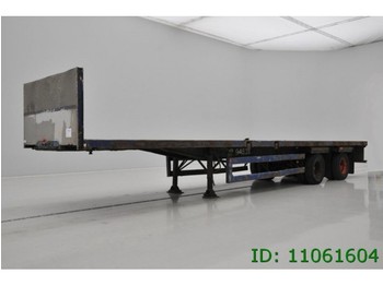 Vlakke/ Open oplegger Montracon Spring Suspension: afbeelding 1
