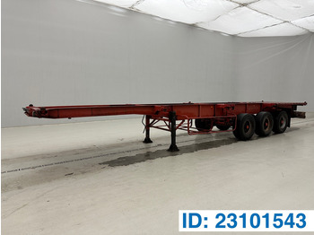 Containertransporter/ Wissellaadbak oplegger TITAN