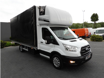 Huifzeil bedrijfswagen FORD TRANSIT  TARPAULIN 10 PALLETS WEBASTO CRUISE CONTROL LED LIGHTS PNEUMATICS AIR CONDITIONING  160HP: afbeelding 4