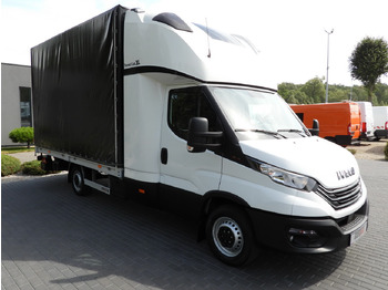 Huifzeil bedrijfswagen IVECO DAILY 35S18 TARPAULIN LIFT 8 PALLETS CRUISE CONTROL AIR CONDITIONING  180HP: afbeelding 4