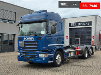 Containertransporter/ Wissellaadbak vrachtwagen SCANIA G 410