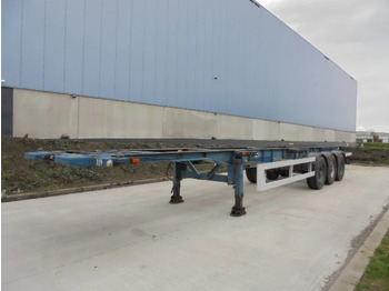 Containertransporter/ Wissellaadbak oplegger VAN HOOL