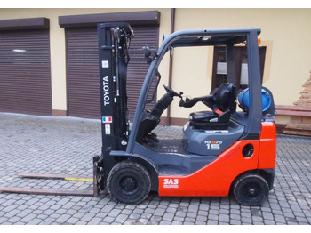 LPG heftruck Wózek widłowy Toyota 8FGF15 2018 TRIPLEX system SAS (blokowanie tylnej osi): afbeelding 3