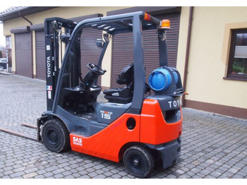 LPG heftruck Wózek widłowy Toyota 8FGF15 2018 TRIPLEX system SAS (blokowanie tylnej osi): afbeelding 4