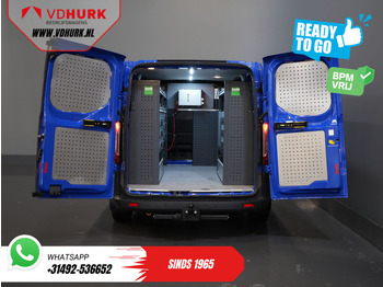 Kleine bestelwagen Ford Transit Custom 2.0 TDCI 130 pk Aut. BPM VRIJ! Ready2Go! BOTT Inrichting L+R/ Riem V.V/ Omvormer/ Gev.Stoel/ Stoelverw./ Cruise/ PDC/ Trekhaak/: afbeelding 5