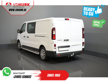 Kleine bestelwagen, Bestelwagen met dubbele cabine Renault Trafic 2.0 dCi 120 pk L2 DC Dubbel Cabine BPM VRIJ! Ready2Go LED/ 2x schuifdeur/ Sidebars/ Carplay/ Climate/ Camera/ PDC/ Cruise/ Trekh: afbeelding 2