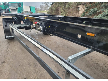 Containertransporter/ Wissellaadbak aanhangwagen Krone Przyczepa BDF: afbeelding 3