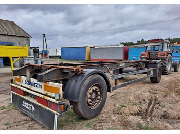 Containertransporter/ Wissellaadbak aanhangwagen SCHMITZ