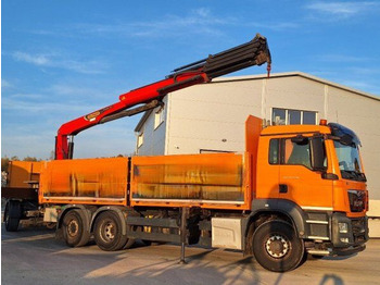 Vrachtwagen met open laadbak MAN TGS 26.440