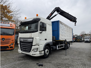 Vrachtwagen met open laadbak DAF XF 480