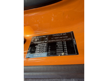 Kraanwagen, Schuifzeilen vrachtwagen Mercedes-Benz Actros 1827 Kran Palfinger PK 9002: afbeelding 3 Kraanwagen, Schuifzeilen vrachtwagen Mercedes-Benz Actros 1827 Kran Palfinger PK 9002: afbeelding 3