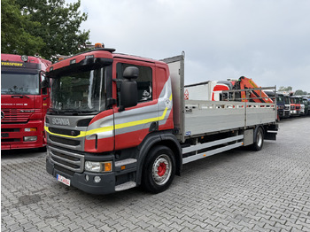 Vrachtwagen met open laadbak SCANIA P 410