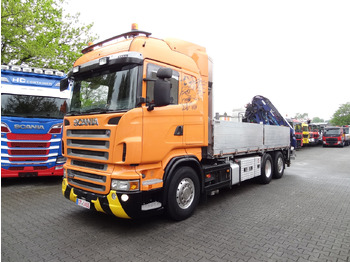 Vrachtwagen met open laadbak SCANIA R 480