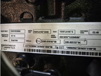 Nieuw Motor voor Bouwmachine New Caterpillar C3.4B / F5HFL414C*A048 Engine (Plant): afbeelding 2