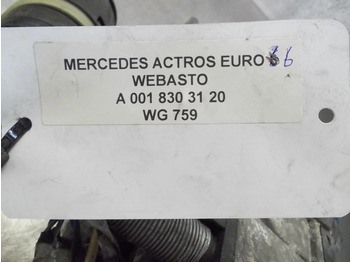 Verwarming/ Ventilatie voor Vrachtwagen Mercedes-Benz ACTRIS A 001 830 31 20 WEBASTO STANDKACHEL EURO 6: afbeelding 5