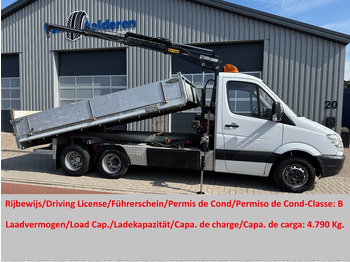 Kipper bestelwagen MERCEDES-BENZ Sprinter 516