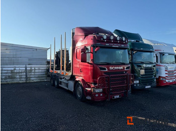 Houttransport Scania R580 LB 6x4 Timmer bil/ Timber Truck: afbeelding 2