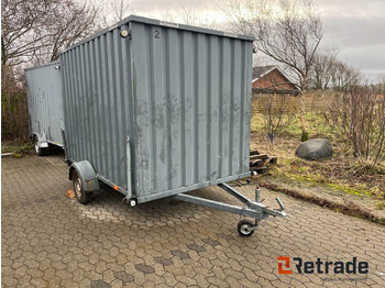 Gesloten aanhangwagen Trailer Variant Lukket Materiale trailer METAL: afbeelding 3 Gesloten aanhangwagen Trailer Variant Lukket Materiale trailer METAL: afbeelding 3