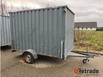Gesloten aanhangwagen Trailer Variant Lukket Materiale trailer METAL: afbeelding 4 Gesloten aanhangwagen Trailer Variant Lukket Materiale trailer METAL: afbeelding 4