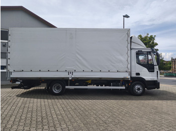 Schuifzeilen vrachtwagen Iveco Eurocargo 75-210 Plane 3-Sitzer 4x2 Euro 6 LBW (20): afbeelding 4