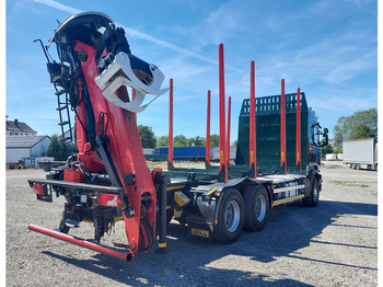 Houttransport, Kraanwagen Scania R490 6x4 Euro 6 Kurzholz Palfinger AHK (2): afbeelding 2