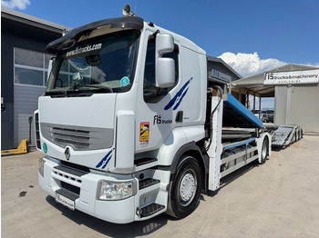 Leasing Renault Premium 460 4x2 LKW transporter + rolfo trailer  Renault Premium 460 4x2 LKW transporter + rolfo trailer: afbeelding 1