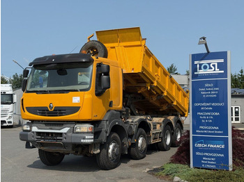 Kipper vrachtwagen RENAULT Kerax 460