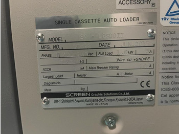 Drukmachine Plate storage cassette plate loader Dainippon Screen SAL 8800 II: afbeelding 2