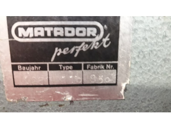 Inbindmachine Rebating machine Matador Perfect 43cm: afbeelding 5