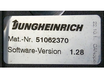 ECU voor Intern transport Jungheinrich 51037707 | Rij regeling driving controller AS2405i index E Sw. 1,28: afbeelding 4