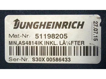 ECU voor Intern transport Jungheinrich 51159321 | Rij/hef regeling drive/lifting controller AS4814Ik Index: afbeelding 5