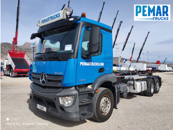 Containertransporter/ Wissellaadbak vrachtwagen MERCEDES-BENZ ANTOS 2546 6X2 MULTILIFT: afbeelding 2